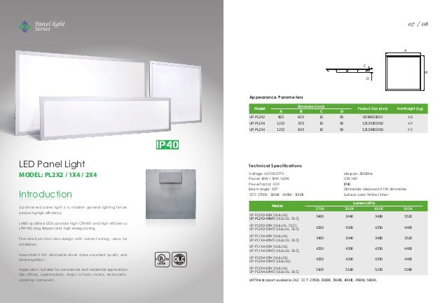 upshine ul led downlight led panel led tube led par philips panel light catalogue