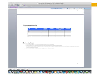 UPSI constructive alignment management 2014 | PPTX