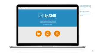 §
20
Students* onboard by uploading their
LinkedIn proﬁles or resumes. If they
have neither, then they can manually
input their info.
After that, they will undertake a
personality test and set their career
priorities (e.g travel a lot, work from
home, etc.)
 