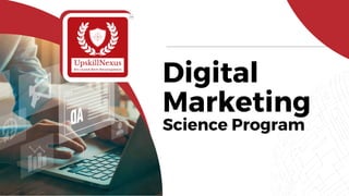 Digital
Marketing
Science Program
 