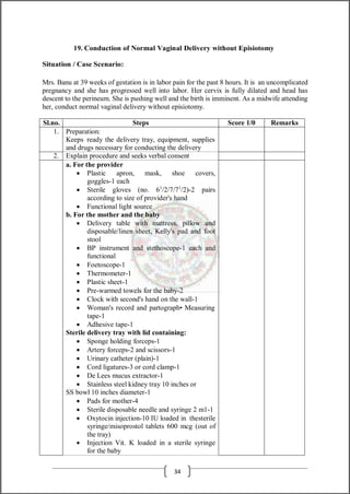 UPSMF OSCE CHECKLISTS - OBG nursing students (1).pdf