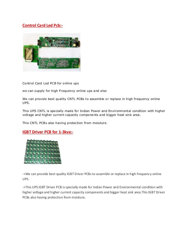 Ups pcb details2