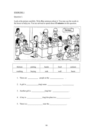 upsr english paper 2 section 1 worksheets for weaker pupils