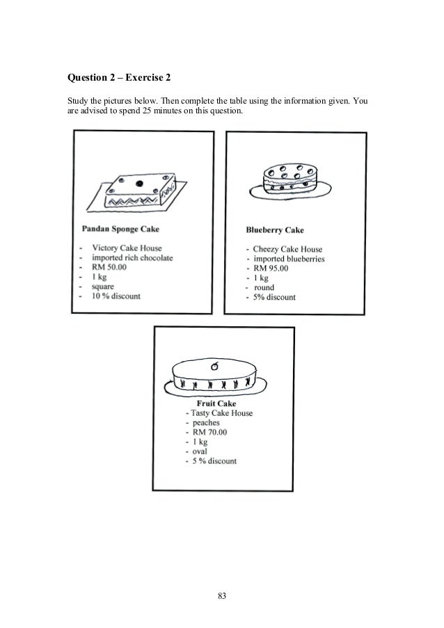 Upsr english paper 2 - section 2 - worksheets for weaker 