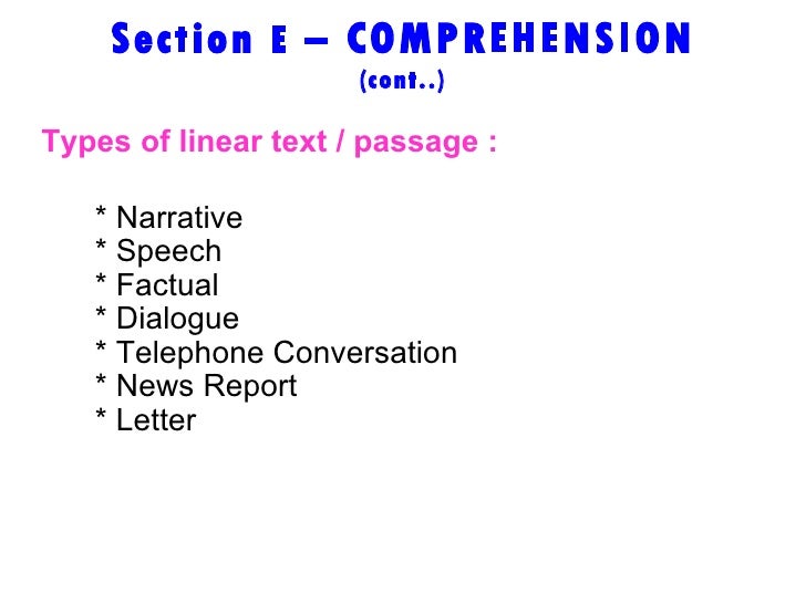 Upsr English Examination Format