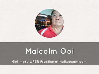 UPSR English Masterly