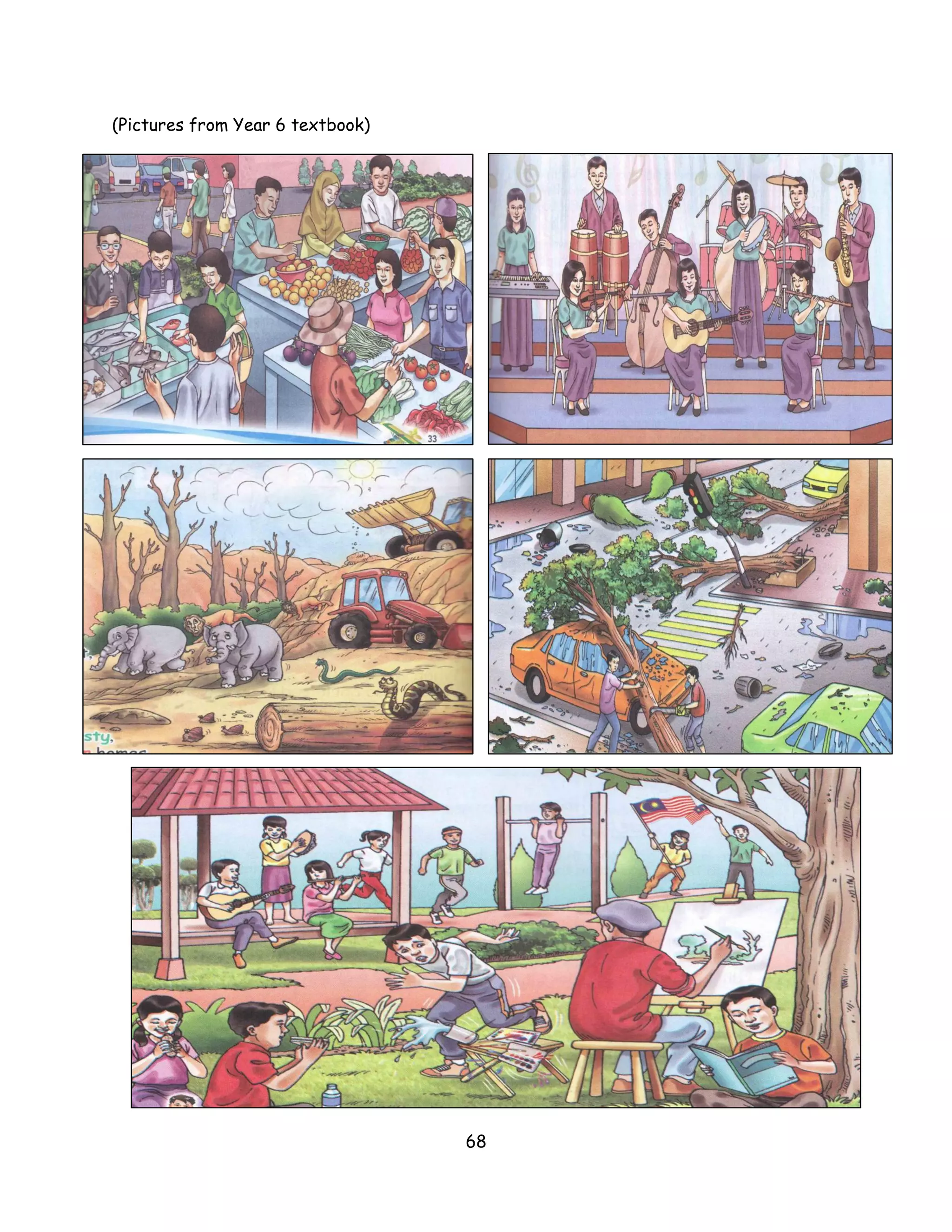 (Pictures from Year 6 textbook)




                                  68
 