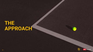 22
22
THE
APPROACH
22
 