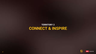 57
57
TERRITORY 2
CONNECT & INSPIRE
 