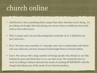 Technology and the Missional Church