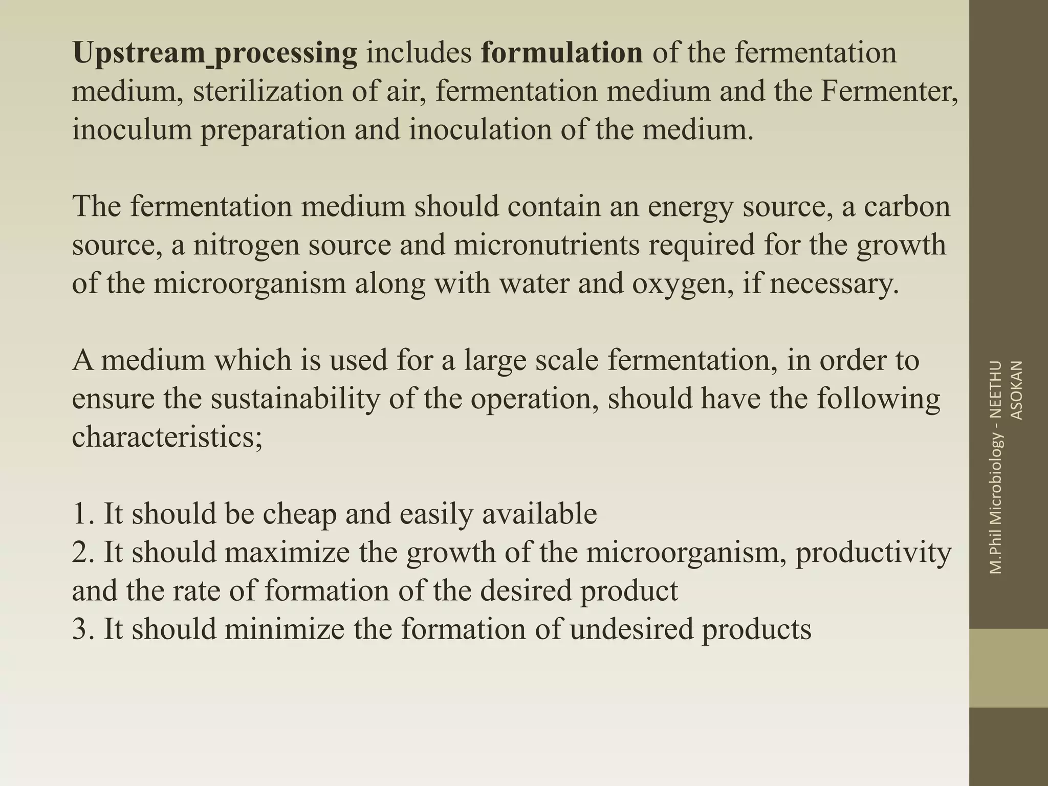 Upstream and down stream process | PPTX