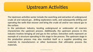 Upstream Factors. Examples Comprehensive Overview of Upstream, Midstream, and Downstream ...