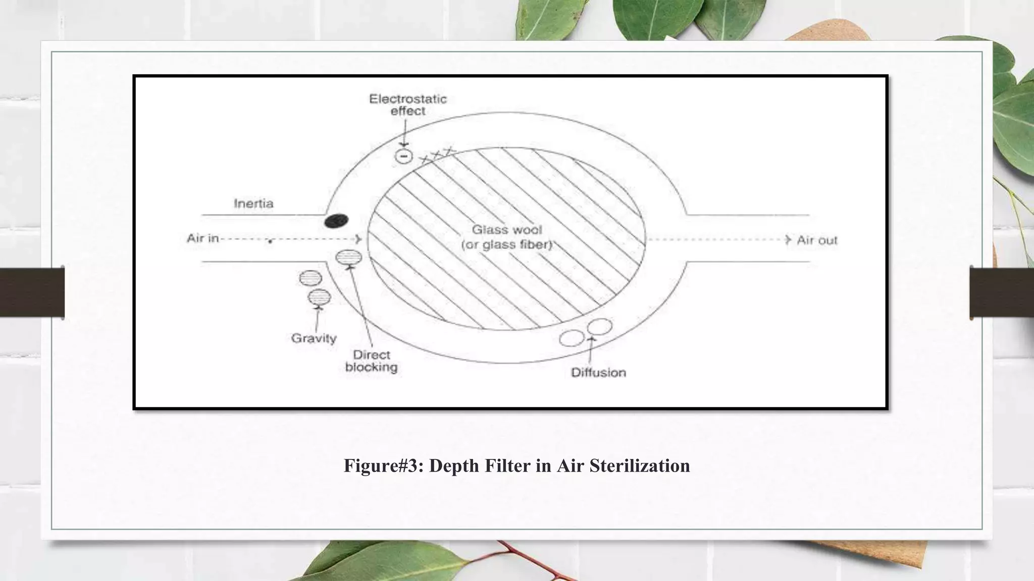 Figure#3: Depth Filter in Air Sterilization
 