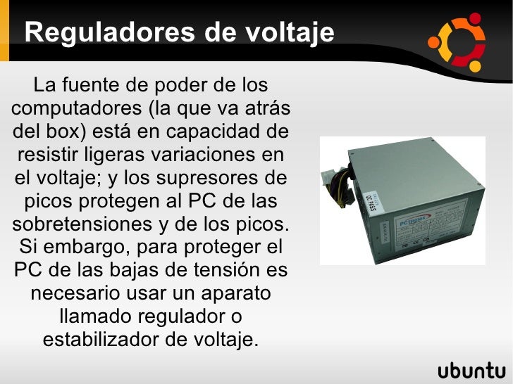 Supresor de picos regulador de voltaje y ups - lasopaness