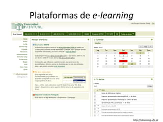 Plataformas de e-learninghttp://elearning.ufp.pt