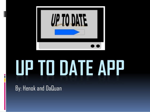 up to date