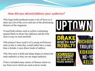 Most magazine of this genre use an image that has direct mode of address, I have followed this convention in mine.I have used Polaroid's on my contents, creating a retro appearance, this is postmodern as the high tech magazine is pretending to be low tech, this is an obsolete  technology  and so has style over substance.Unlike some magazines  the image i have used isn't taking itself too seriously showing a cheeky, bold and charismatic sense to the magazine, this contrasts with other magazines who purposely create a serious and tough appearance trying to convey what the genre is about, I have challenged this .