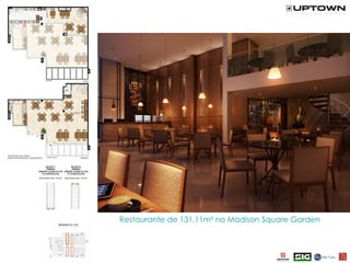 Restaurante de 131,11m² no Madison Square Garden
 