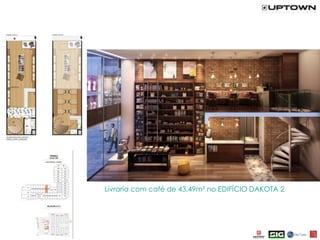 Livraria com café de 43,49m² no EDIFÍCIO DAKOTA 2
 