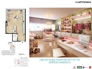Loja de roupa infantil de 30,71m² no
         EDIFÍCIO DAKOTA 2
 