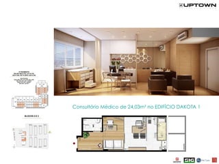 Consultório Médico de 24,03m² no EDIFÍCIO DAKOTA 1
 