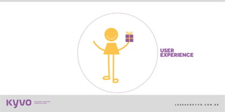 l e s s a k @ k y v o . c o m . b r
USER
EXPERIENCE
 