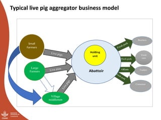 Results of the Uganda pig value chain input and service providers scoping studies