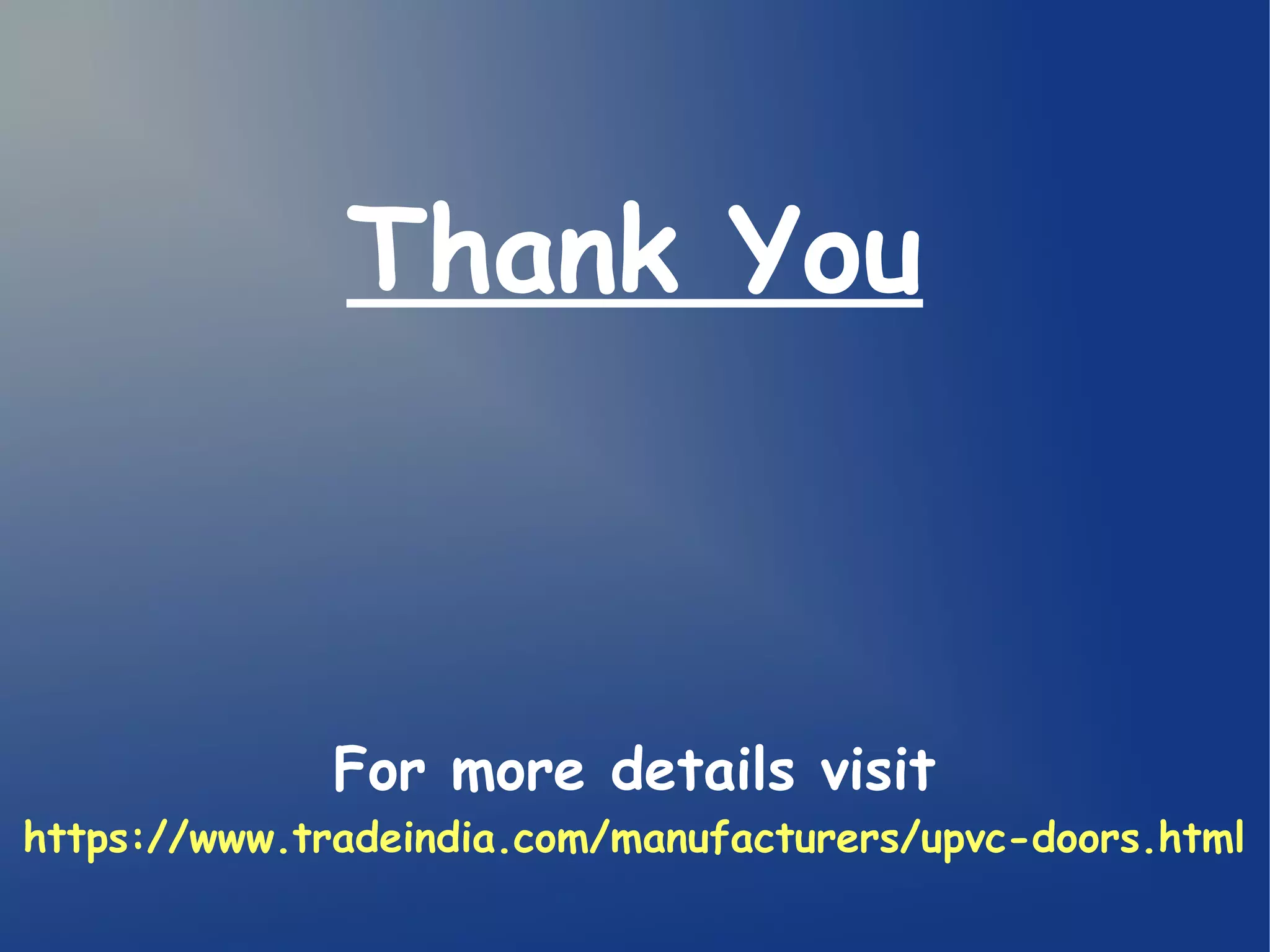 Upvc Doors And Windows PPT upvc-doors-and-windows-ppt