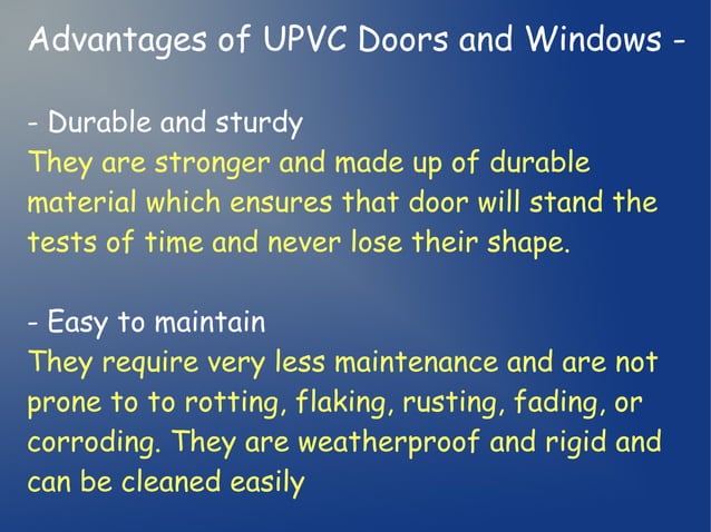 Upvc Doors And Windows PPT upvc-doors-and-windows-ppt