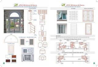 Upvc Window Brochure.pdf UPVC Windows And Doors | PDF