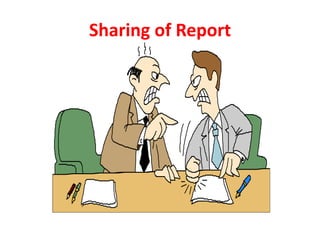 Sharing of Report