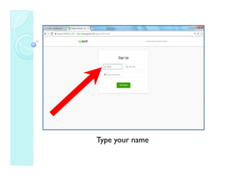 Type your nameyp y
 