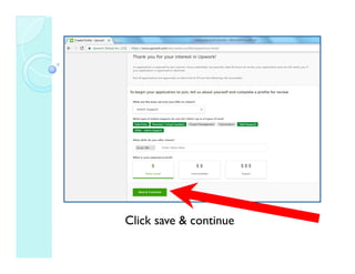 Click save & continueClick save & continue
 