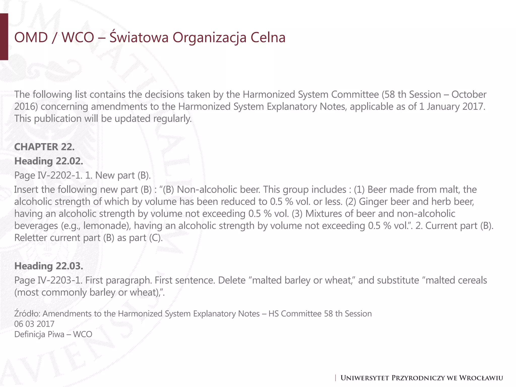 Prawo i ekonomia w piwowarstwie