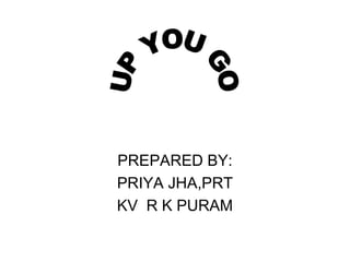 PREPARED BY: 
PRIYA JHA,PRT 
KV R K PURAM 
 