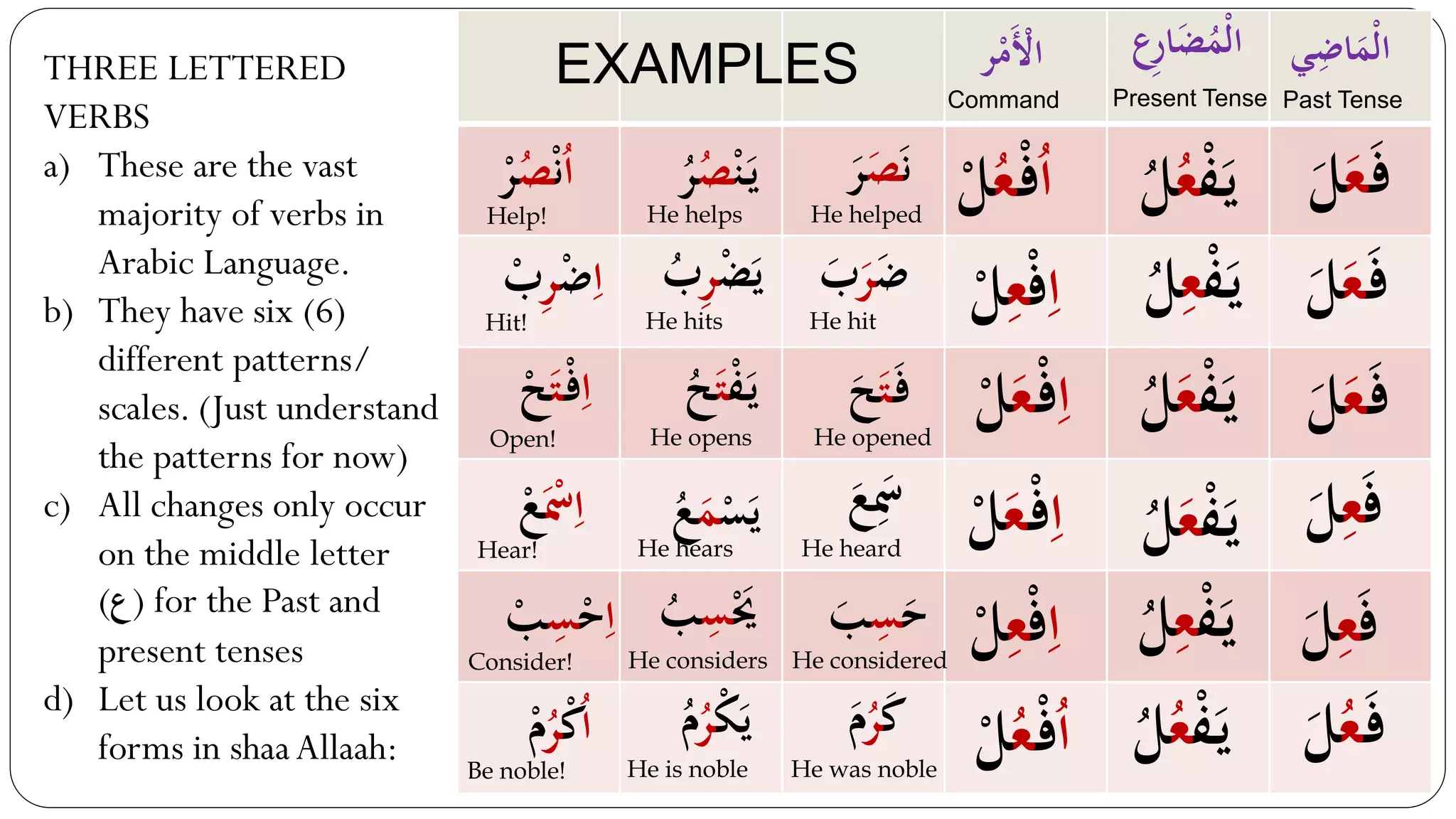 Lesson 5 | | Learn Arabic to Understand the Quran for Allaah | PDF