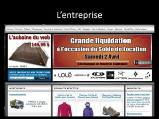 L’entreprise
 