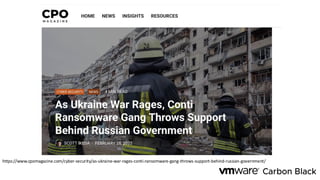 https://www.cpomagazine.com/cyber-security/as-ukraine-war-rages-conti-ransomware-gang-throws-support-behind-russian-government/
 