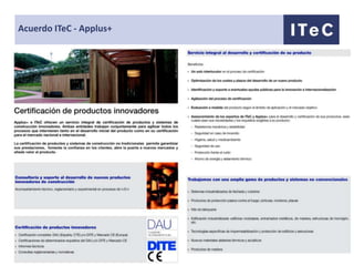 Acuerdo ITeC - Applus+
 
