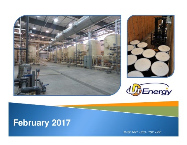 NYSE MKT: URG • TSX: URE
February 2017
 