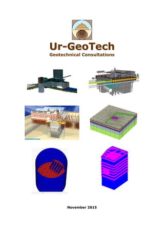 UUrr--GGeeooTTeecchh
Geotechnical Consultations
November 2015
 