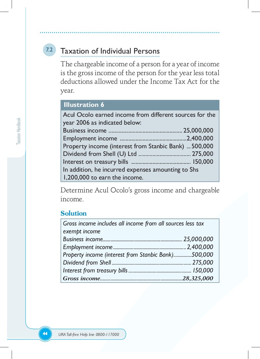 Ura taxation handbook