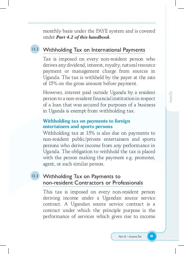 Ura taxation handbook