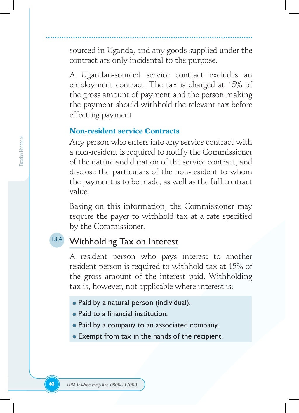 Ura taxation handbook