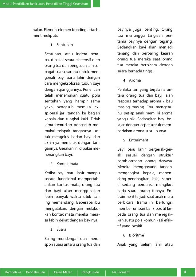 Respon Orang Tua Terhadap Bayi Baru Lahir
