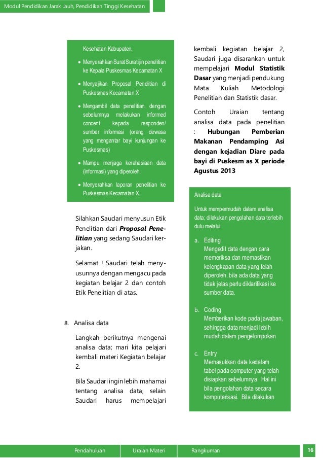 Panduan Menyusun Proposal Penelitian