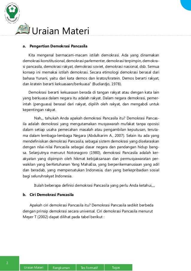 Demokrasi Pancasila