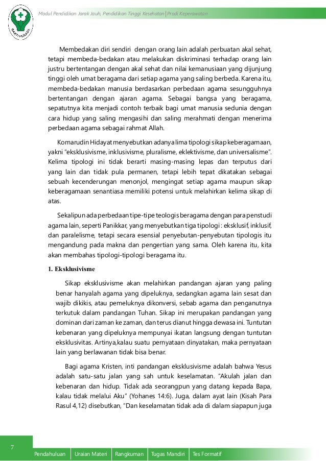 Peran dan Fungsi Agama dalam kehidupan sehari-hari