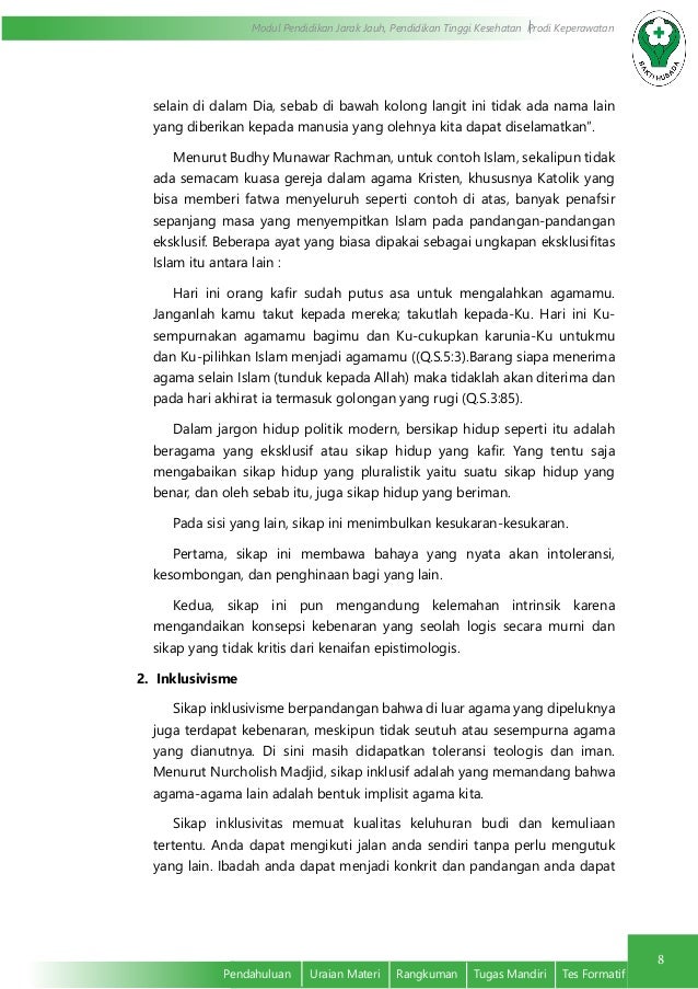 Peran dan Fungsi Agama dalam kehidupan sehari-hari