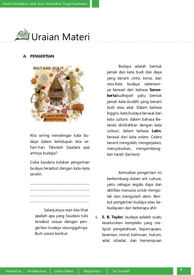 Manusia Sebagai Makhluk Budaya Manusia Sebagai Makhluk Budaya